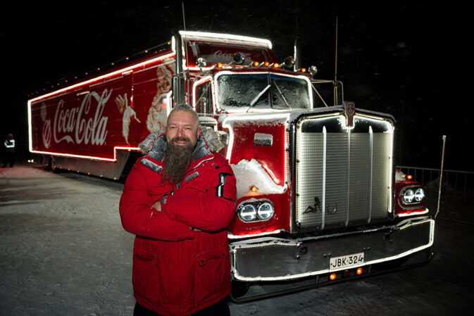 Joulurekkaa ajaa jälleen Jari Tarkkanen